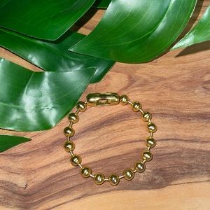 Stainless steel unisex bracelet